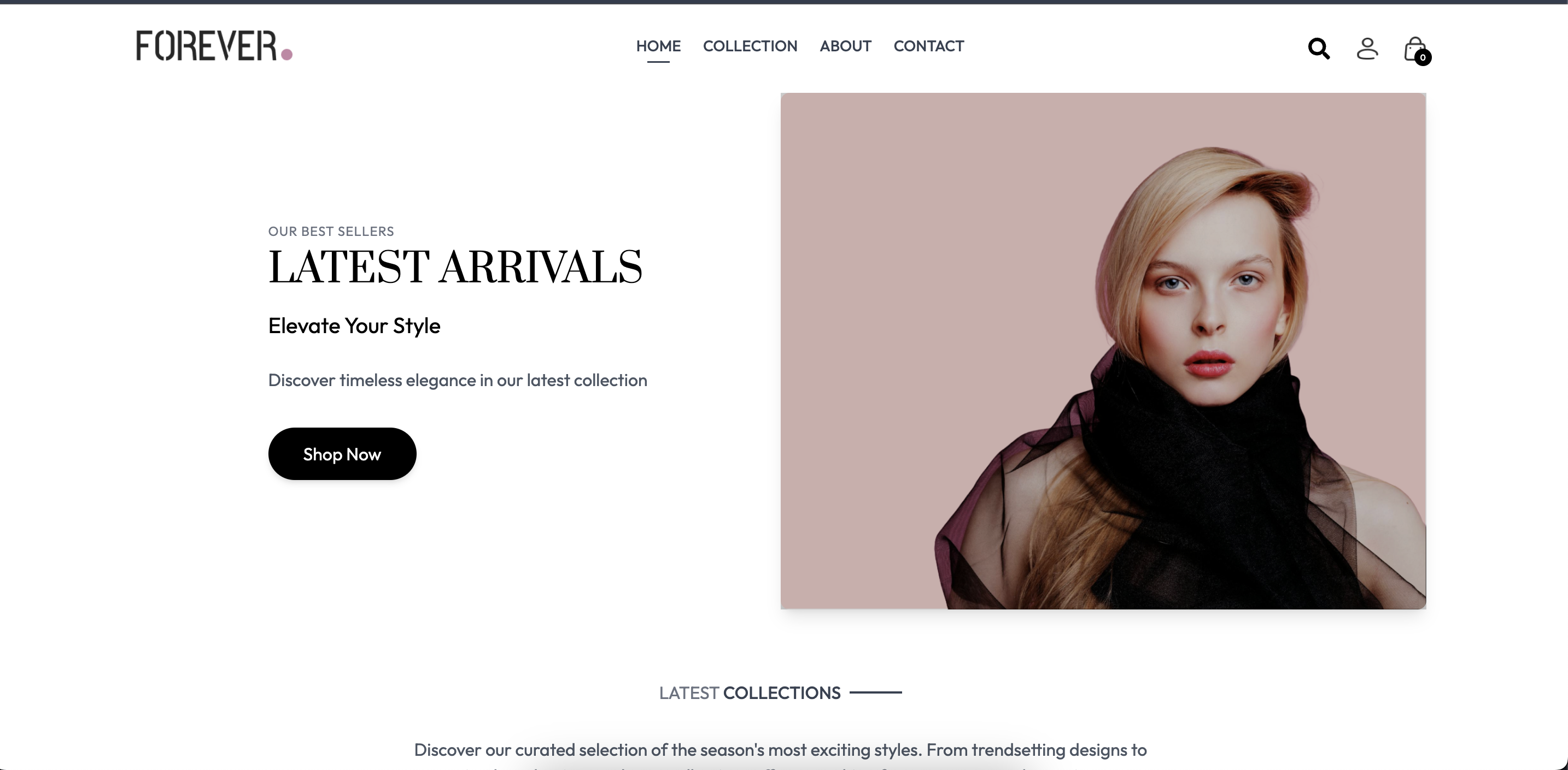 TrendTrove — E-commerce screenshot 2