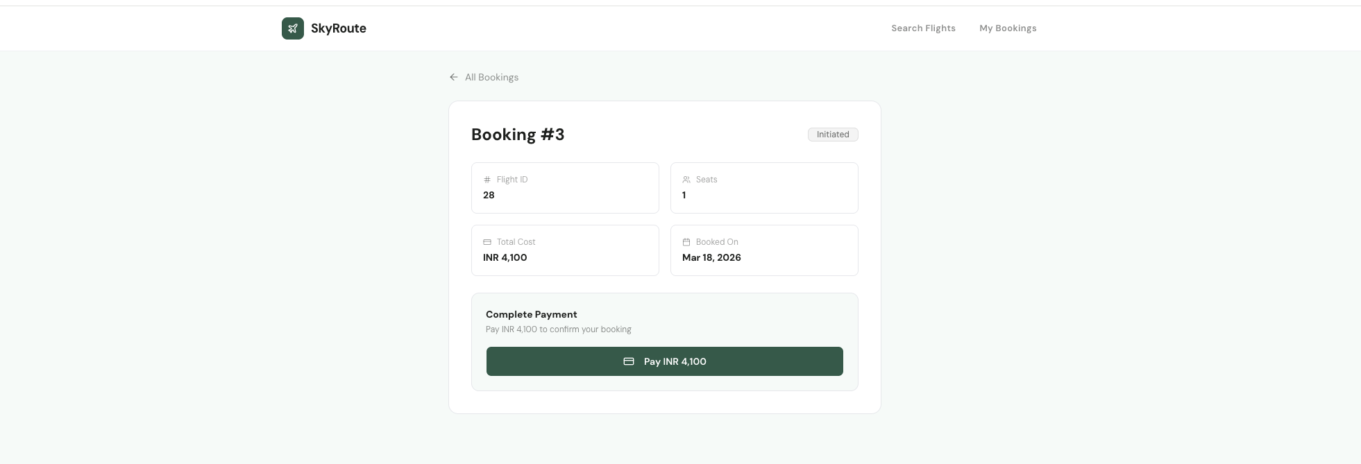 Flight Booking App screenshot 6