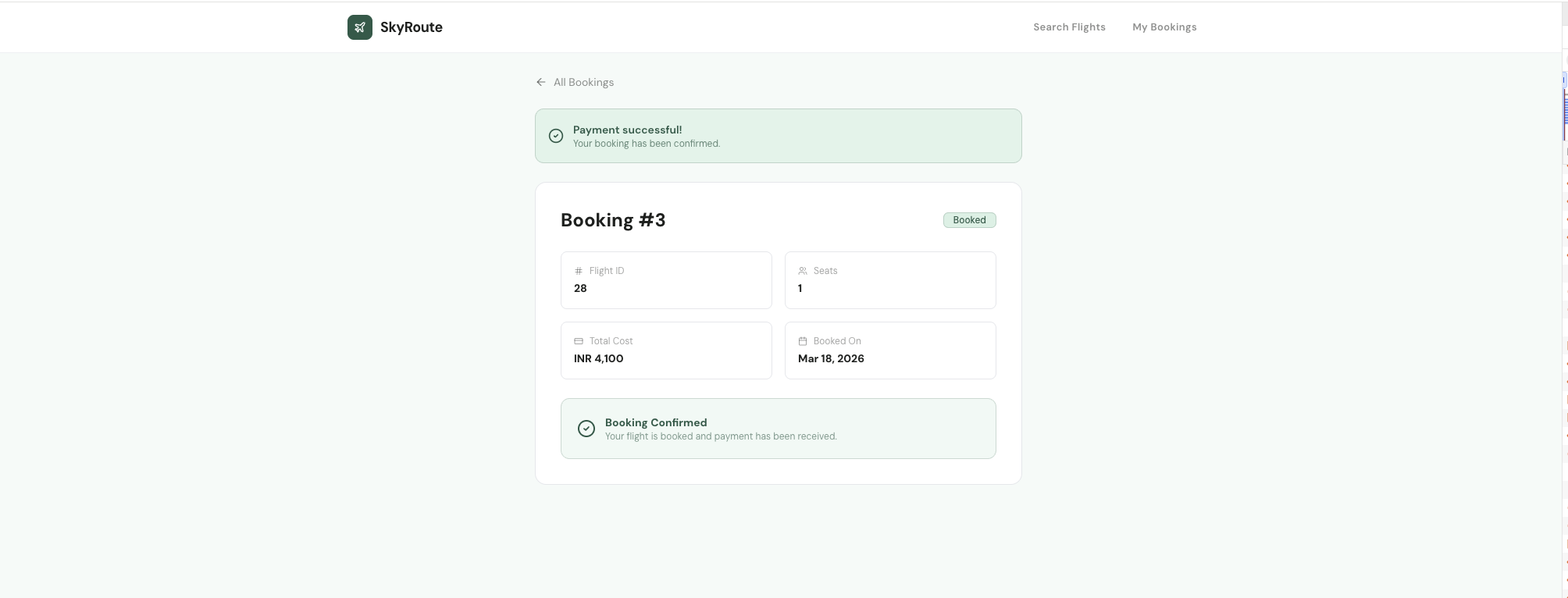 Flight Booking App screenshot 7