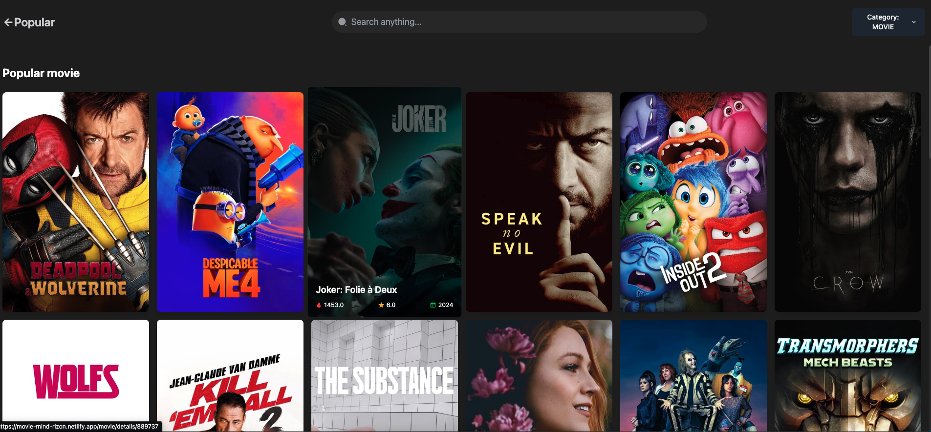 Movie Mind screenshot 5