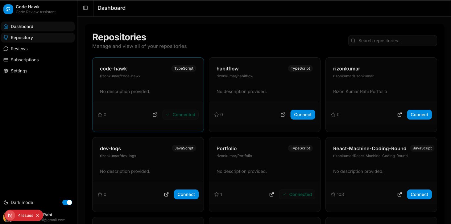 Code Hawk — AI Code Review screenshot 10