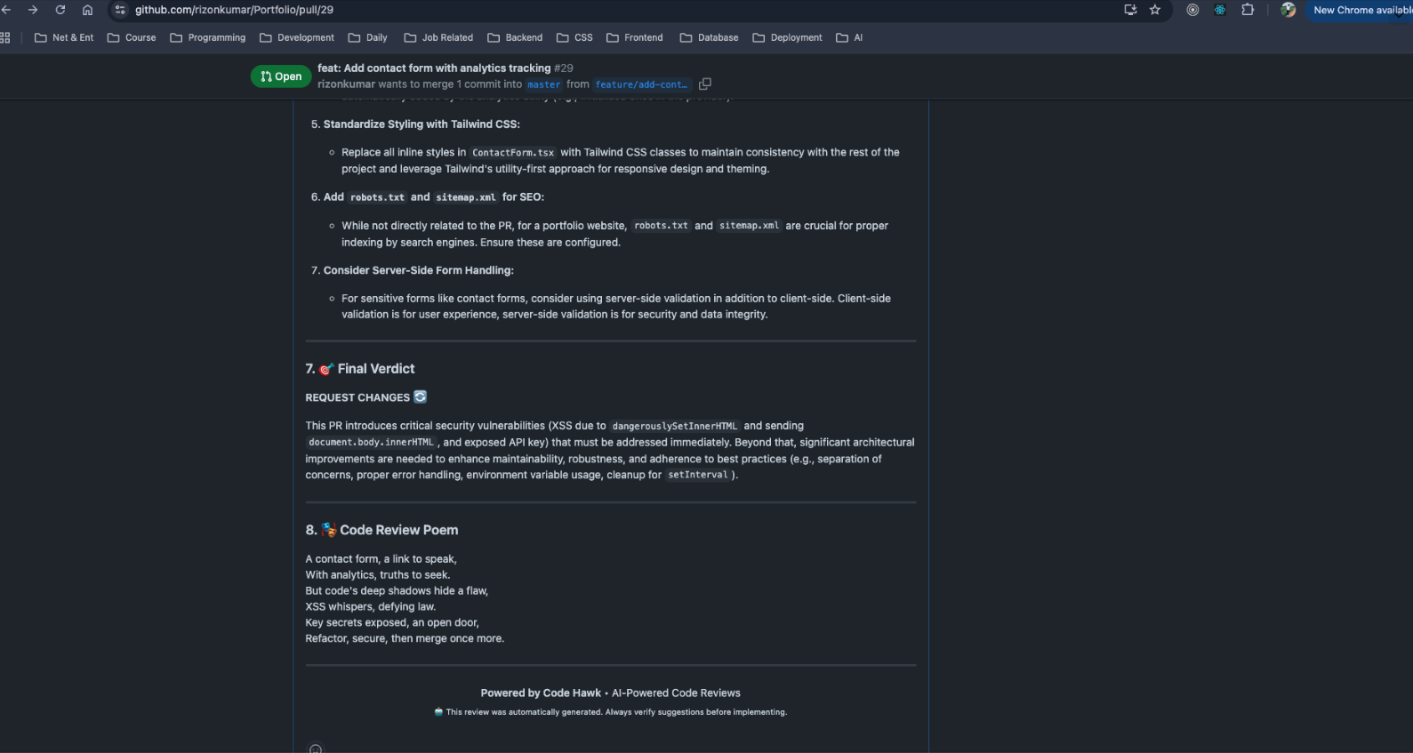 Code Hawk — AI Code Review screenshot 7