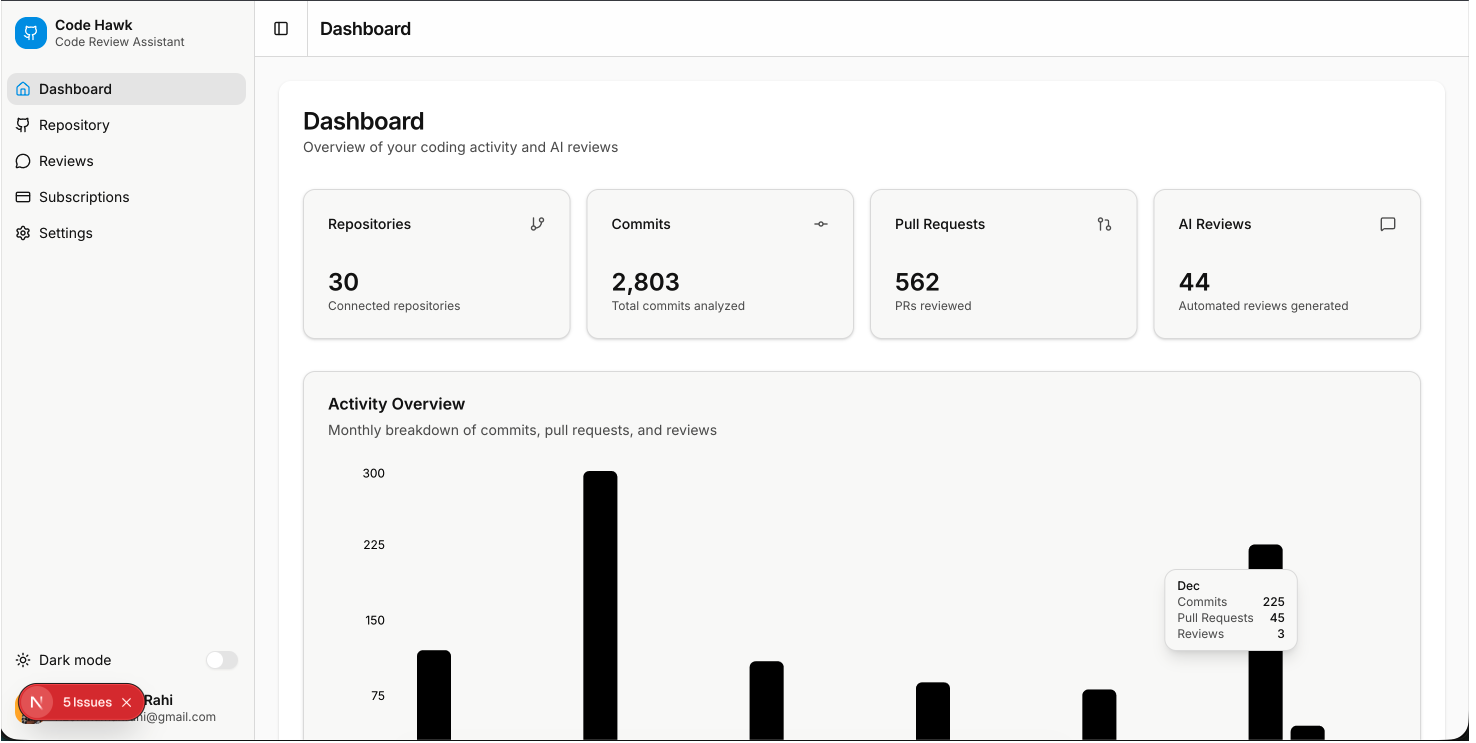 Code Hawk — AI Code Review screenshot 8