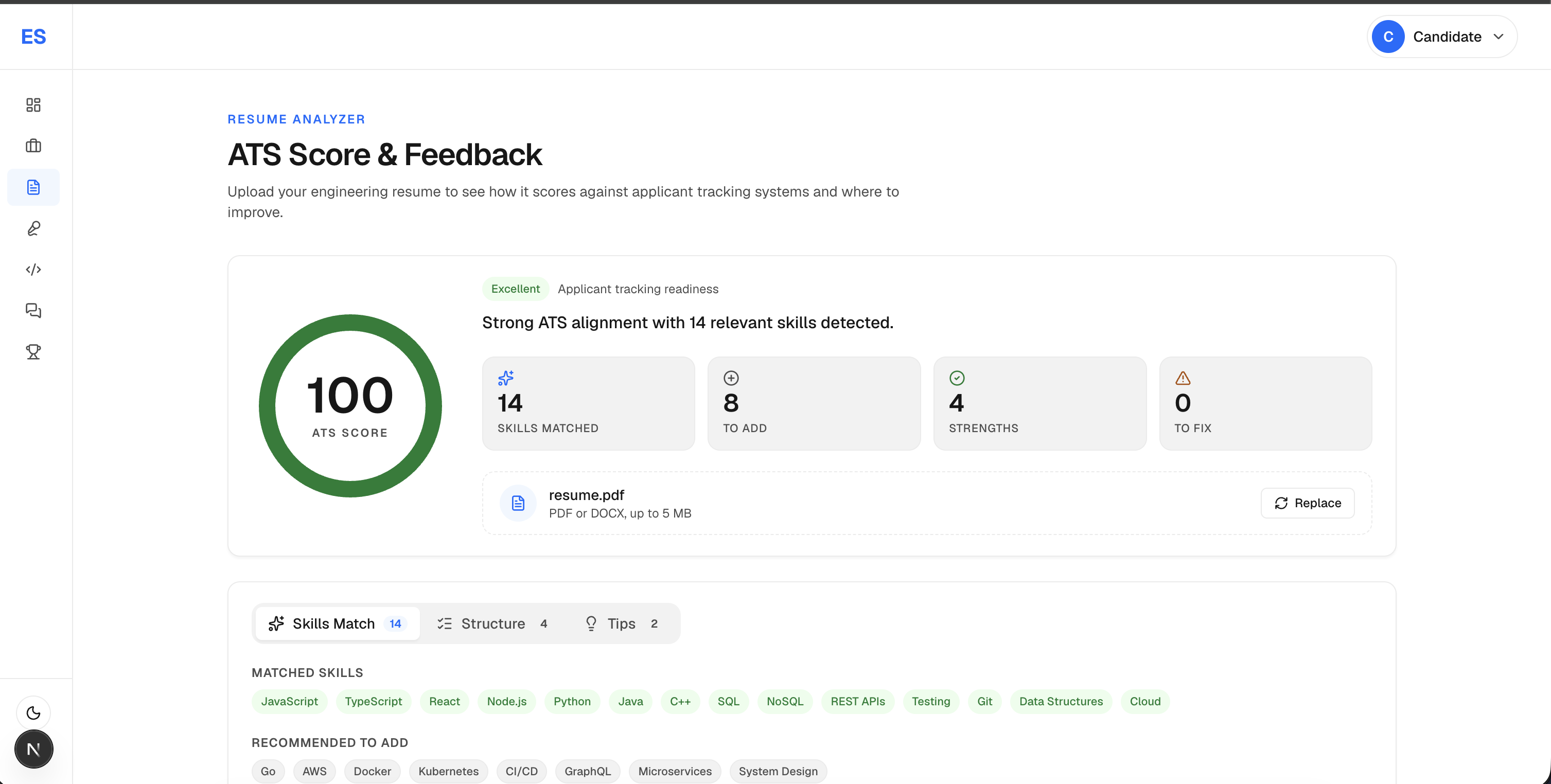 ElevateSDE — Enterprise AI Interview Prep Platform (SaaS) screenshot 15