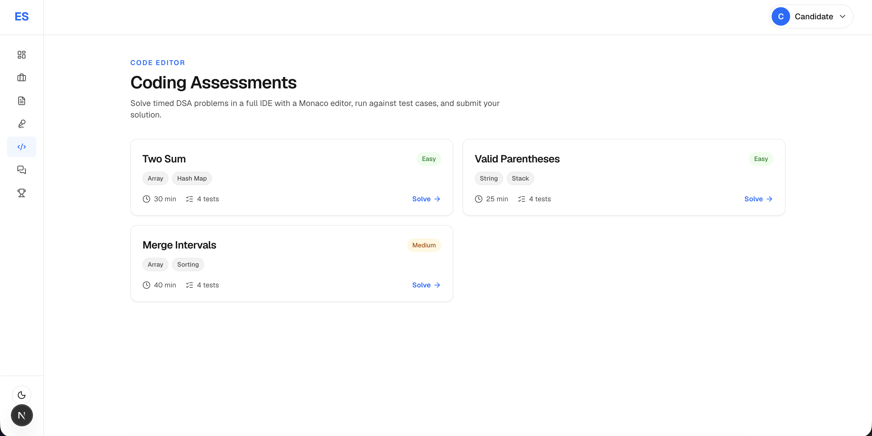 ElevateSDE — Enterprise AI Interview Prep Platform (SaaS) screenshot 19