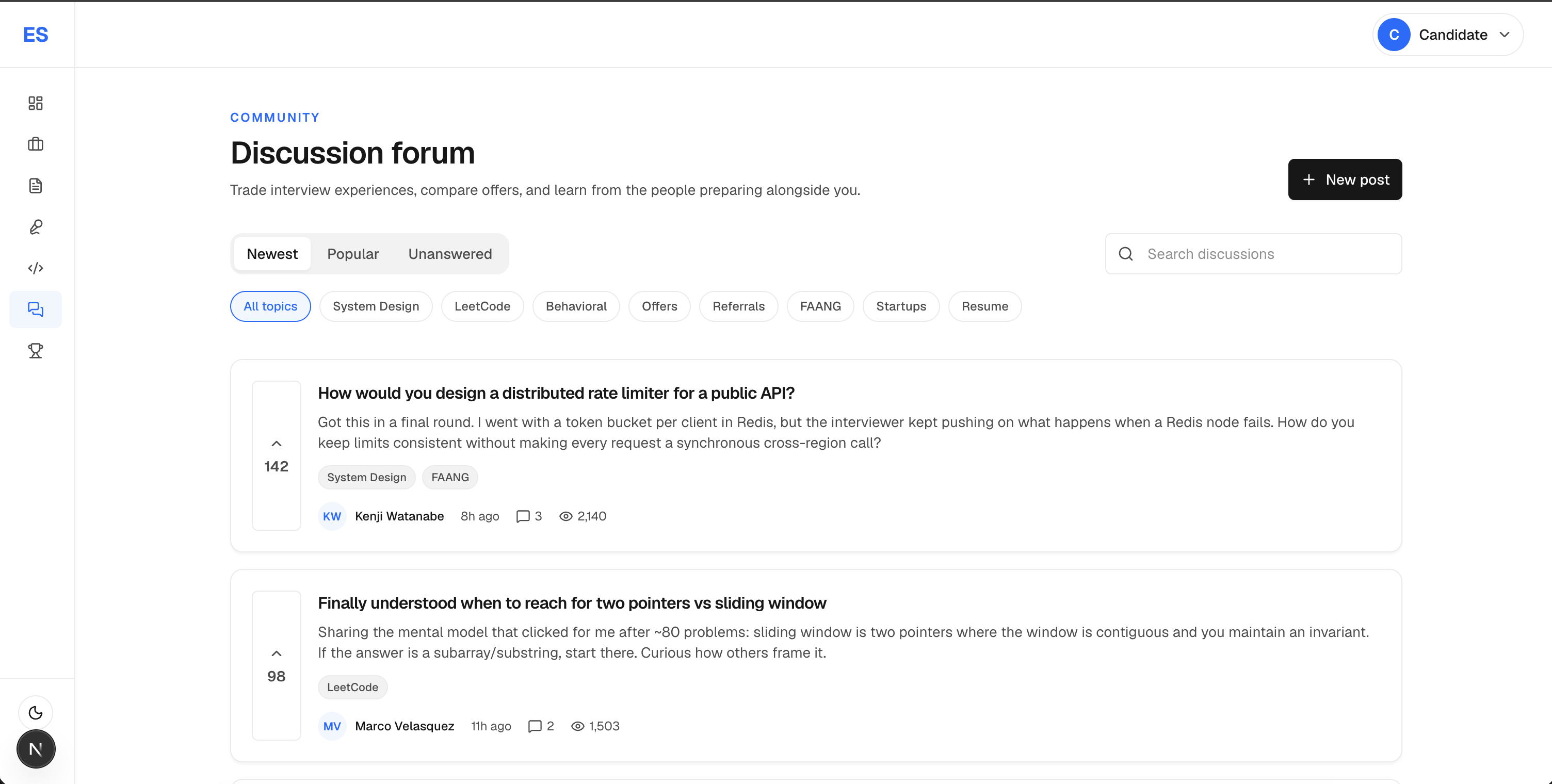 ElevateSDE — Enterprise AI Interview Prep Platform (SaaS) screenshot 23