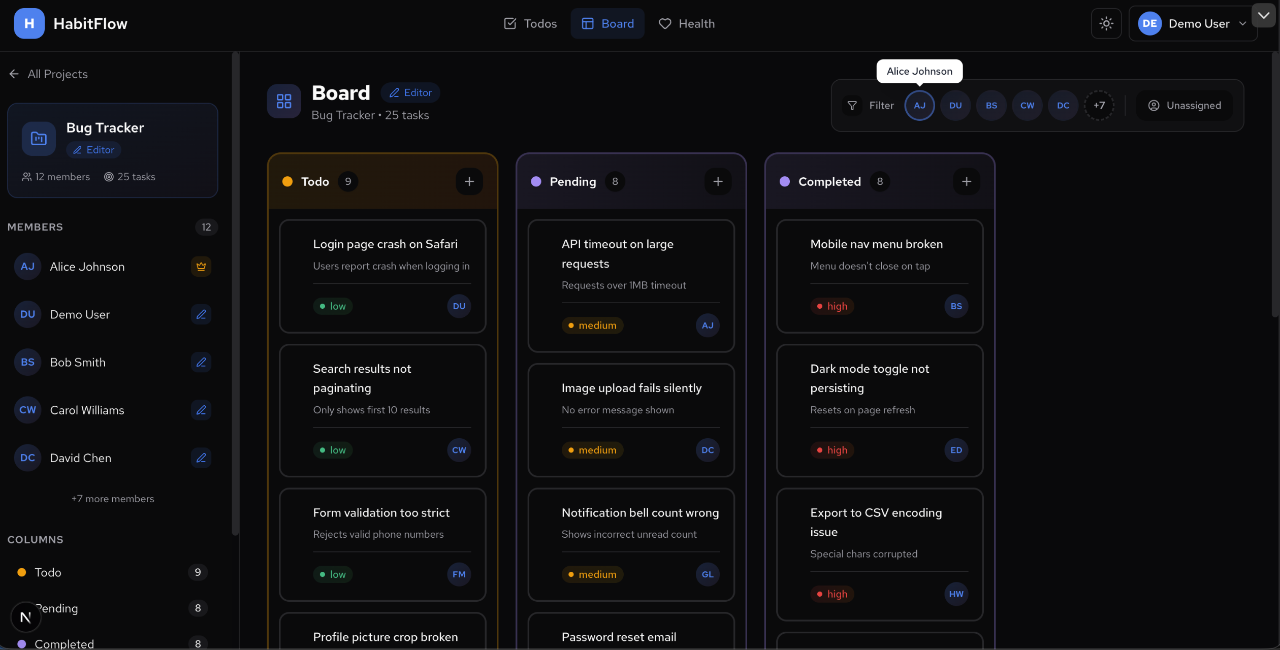 HabitFlow — Productivity Platform screenshot 7