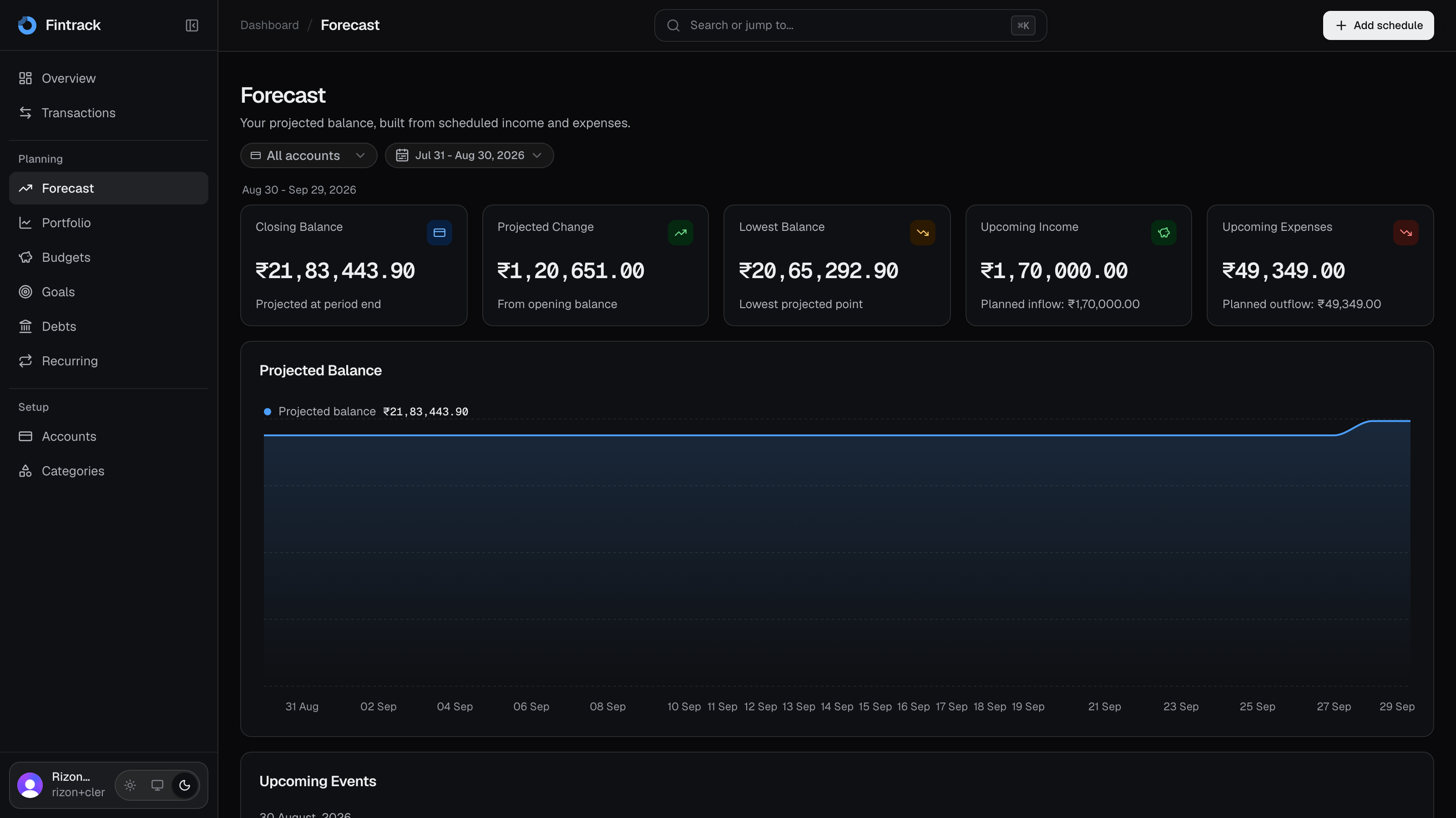 Fintrack: Personal Finance Workspace screenshot 15