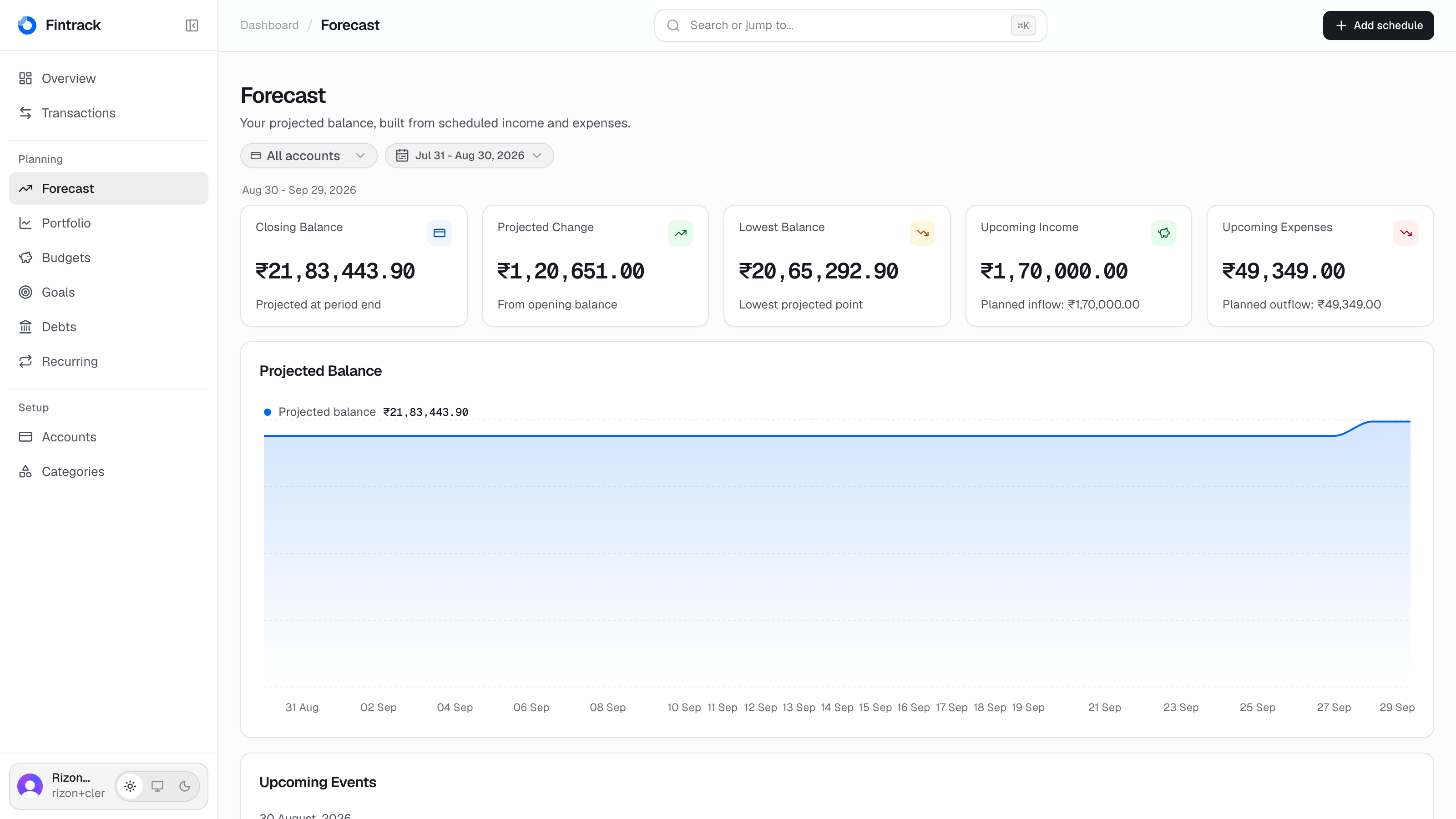 Fintrack: Personal Finance Workspace screenshot 16