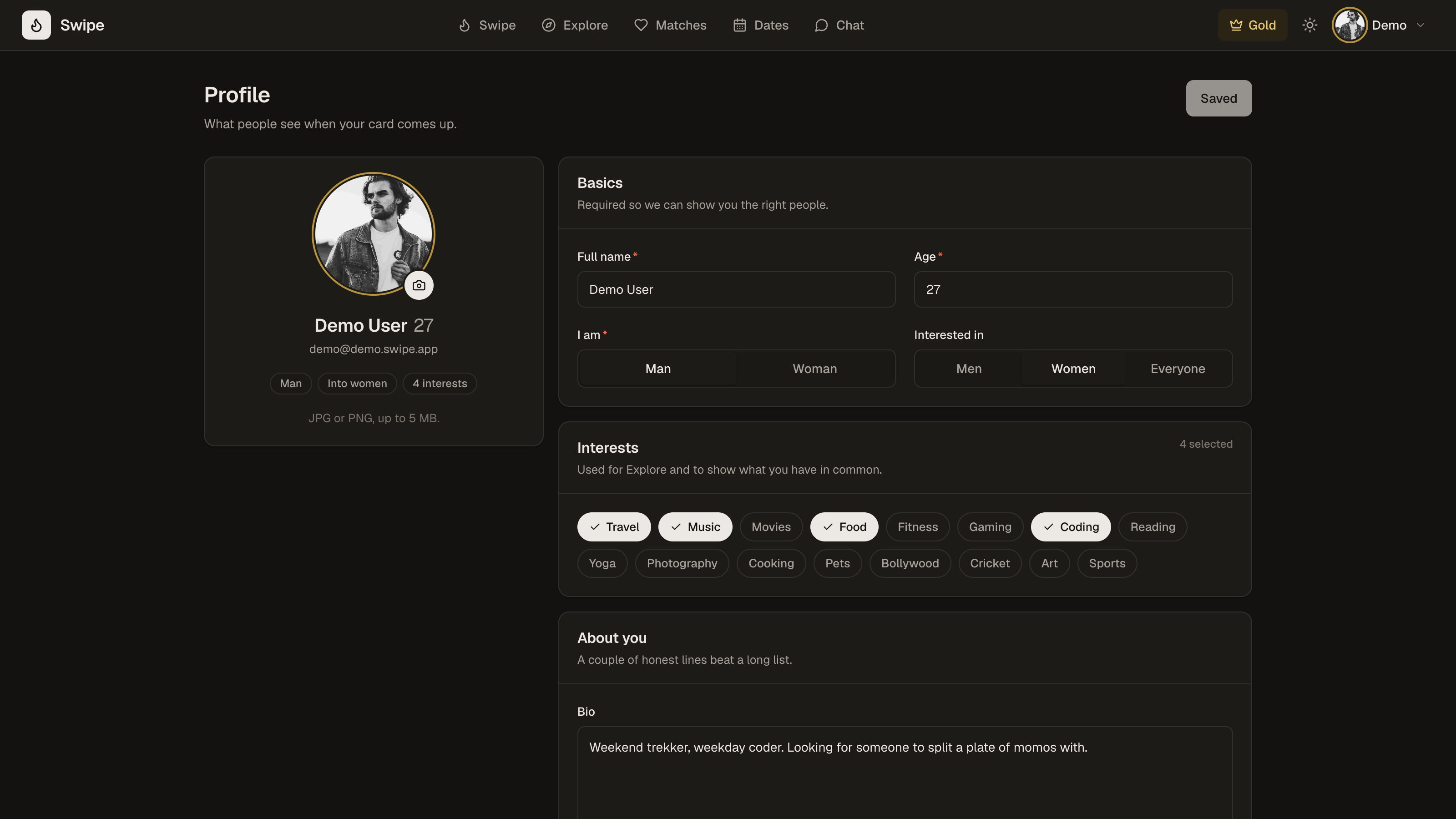 Tinder: Real-Time Social Platform screenshot 17